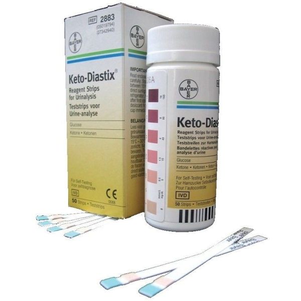 Ketodiastix 50 bandelettes