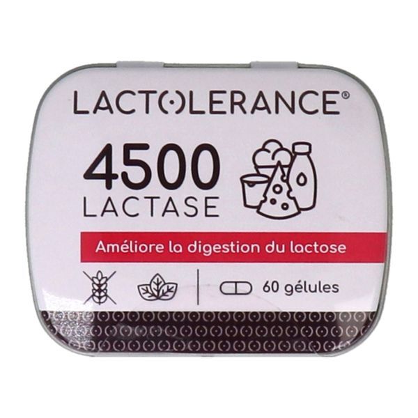 LACTOLERANCE 4500 GELULE FLACON 60