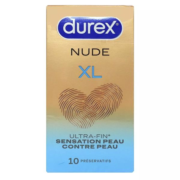 Durex Nude Xl Bt10