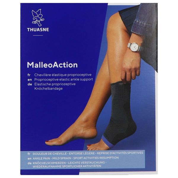 MALLEOACTION NOUVELLE VERSION Chevillère élastique de maintien, taille 3, unité