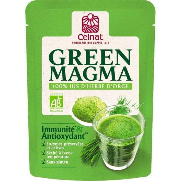 Green Magma Green Magma 100% jus d'orge BIO - 150 g