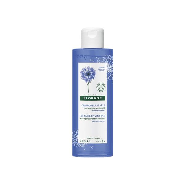 Klorane Demaquillant Yeux Au Bleuet Eau Flacon 200 Ml 1