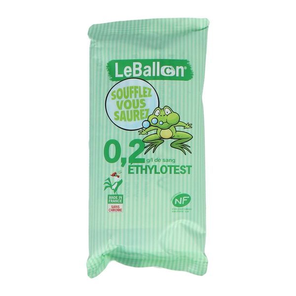 CONTRALCO ETHYLOTEST TAUX 0,2 SANS CHROME ETUI 1