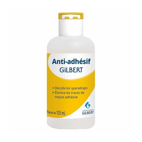 Gilbert Anti-Adhesif Pour Decoller Les Pansements Sol Fl 125 Ml 1