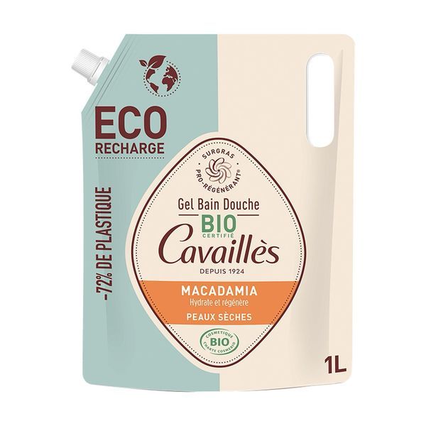 ROGE CAVAILLES GBD ECO-RECHARGE MACADAMIA BIO 1L GEL FLACON 1