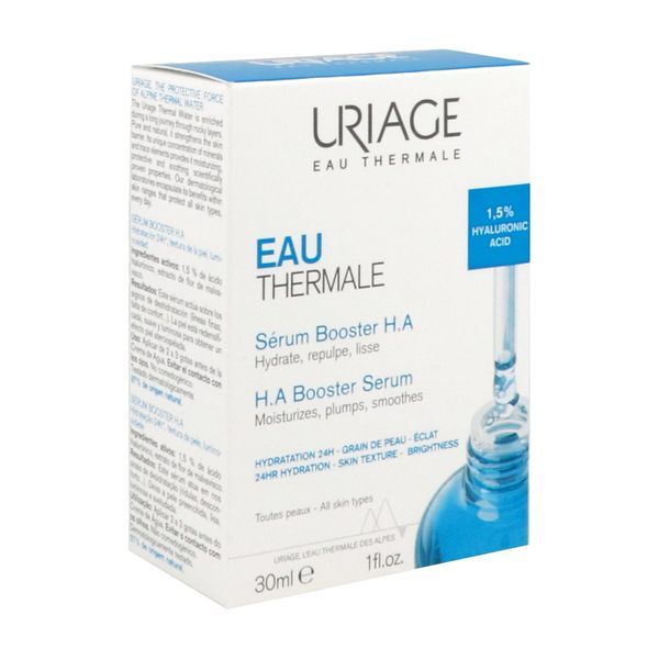 URIAGE EAU THERMALE SERUM BOOSTER HA Sérum booster à l'eau thermale d'Uriage, fl 30 ml