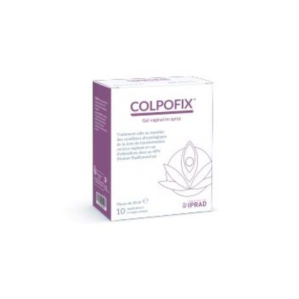 COLPOFIX 20ML 10 CANULES APPLI