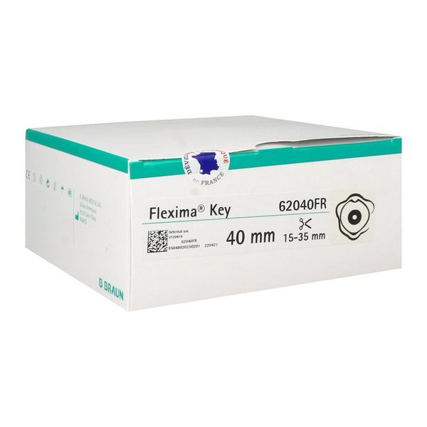 FLEXIMA KEY SUPPORT Support porte-poche, diamètre 40 mm (ref. 62040FR), bt 10