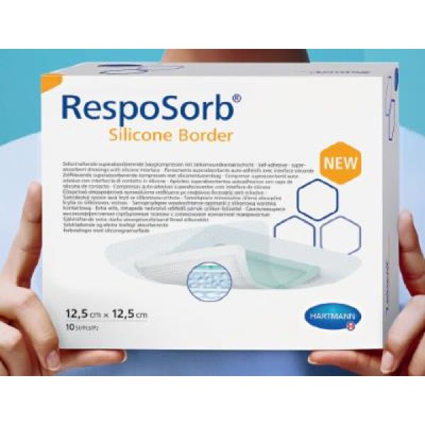 Panst RESPOSORB Silicone Border  10x10cm  Bte 10