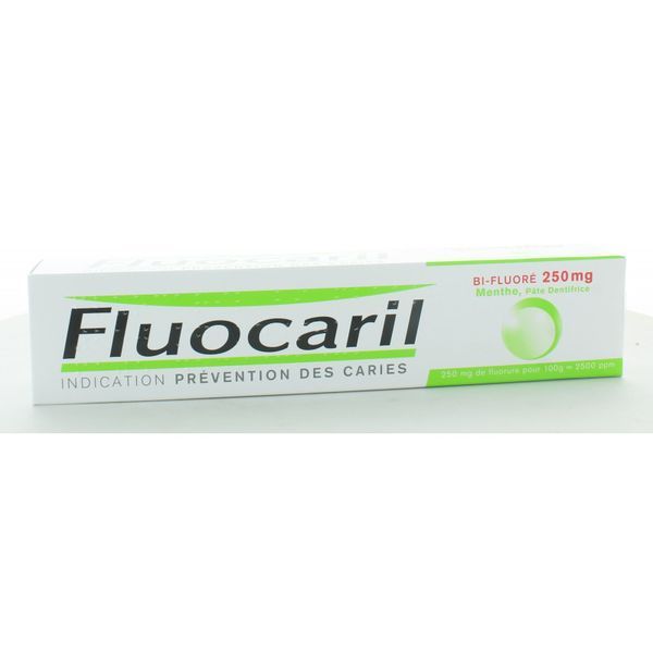 Fluocaril Bifluore 250 Mg Menthe Pate Dentifrice 1 Tube(S) Alumino Plastique