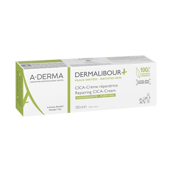 DERMALIBOUR+ CICA CREME REPARATRICE Crème réparatrice assainissante, tube 100 ml