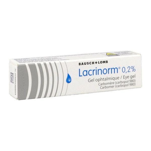 LACRINORM Gel ophtalmique 0,2 %, tube 10 g