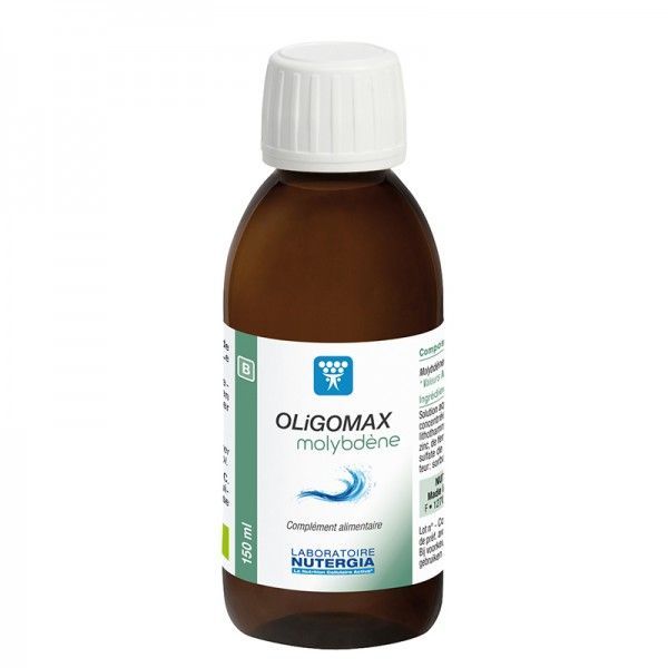 Nutergia - Oligomax Molybdène - flacon 150 ml