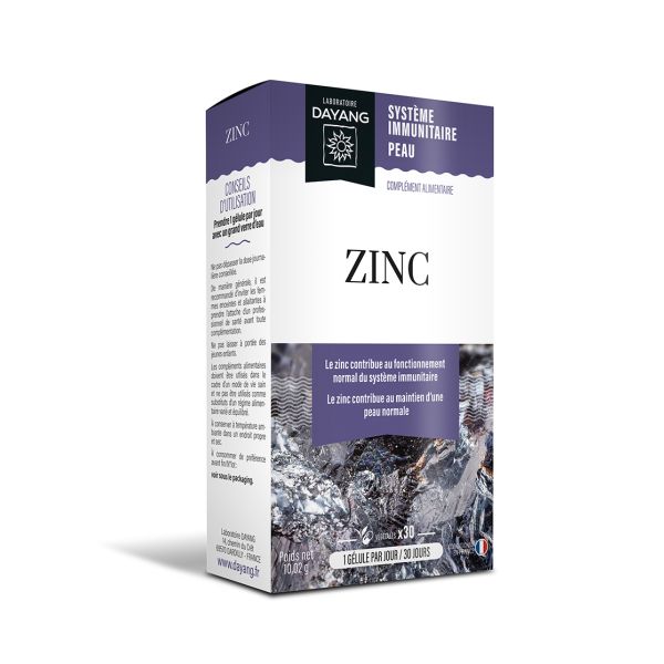 Dayang Zinc - 30 gélules