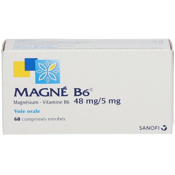 Magne B6 48 Mg/5 Mg Comprim Enrob B/60