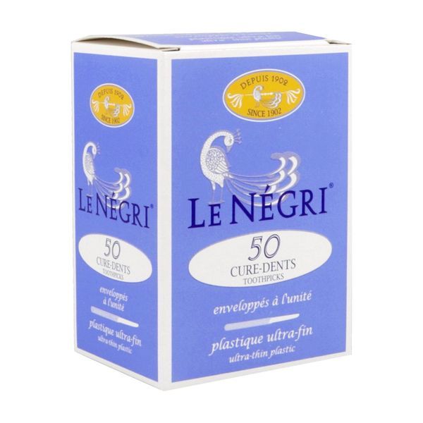 Le Negri Cure-Dents Plastique Emballes X50