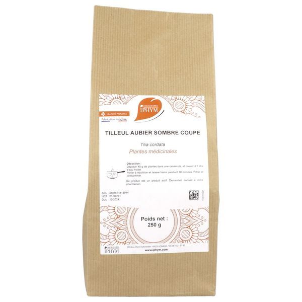 TILLEUL AUBIER ROUGE PHARMA PLANTES Aubier rouge de tilleul, vrac, coupé, sac 250 g