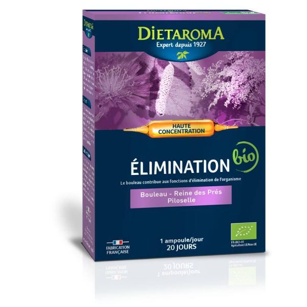 Dietaroma C.I.P. Elimination BIO - 20 ampoules de 10 ml