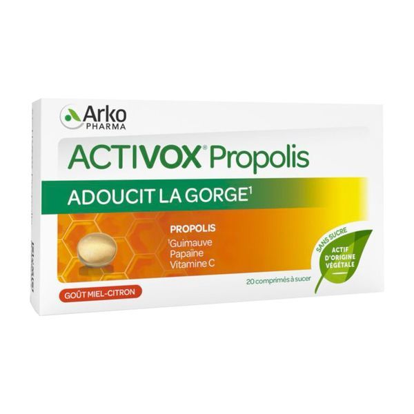 Activox Miel Cit 20Cp Ss Sucre