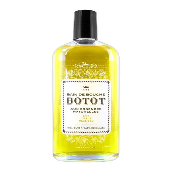 Botot Bain De Bouche Jaune Liquide Flacon 250 Ml 1