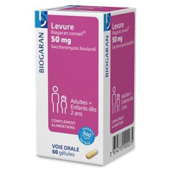 Levure Biog 50Mg 50Ge