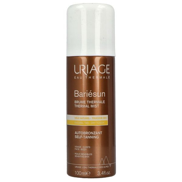 BARIESUN AUTOBRONZANT BRUME THERMALE Brume thermale autobronzante à l'eau thermale d'Uriage, spray 100 ml