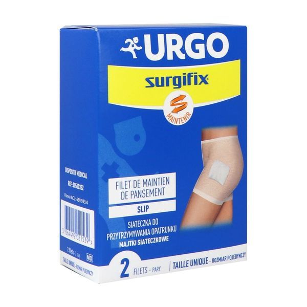 SURGIFIX FILET DE MAINTIEN DE PANSEMENT SLIP Slip en filet tubulaire extensible pour adulte, bt 2