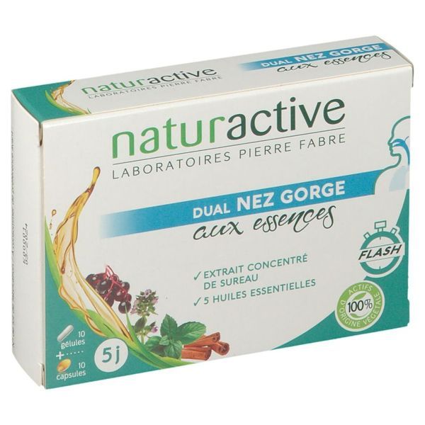 DUAL NEZ GORGE 10CAP 10 GEL