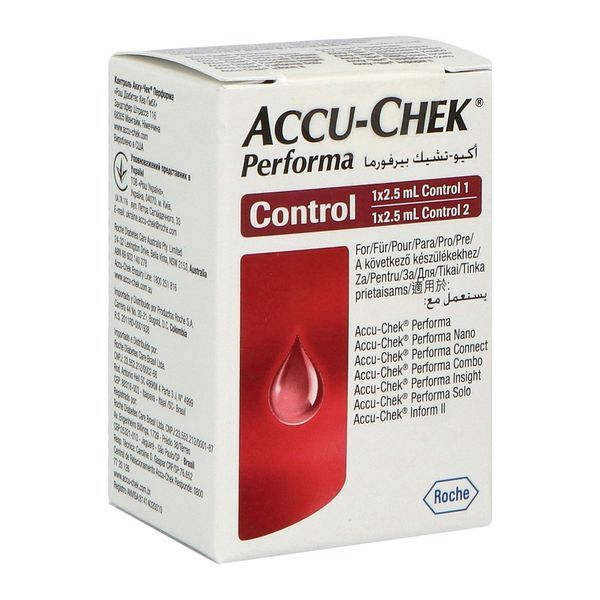 Accu-Chek Performa Control Solution Flacon 2,5 Ml 2