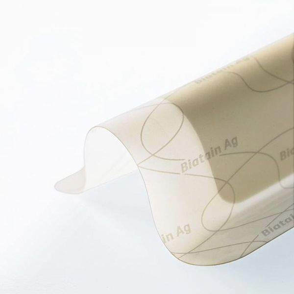 BIATAIN AG ADHESIVE Pansement hydrocellulaire, imprégné d'ions argent, bt 10