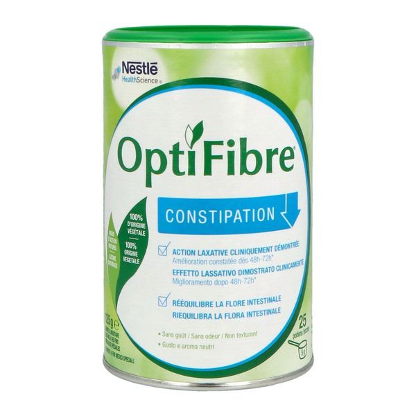 OPTIFIBRE Aliment diététique destiné à des fins médicales spéciales, bt 125 g
