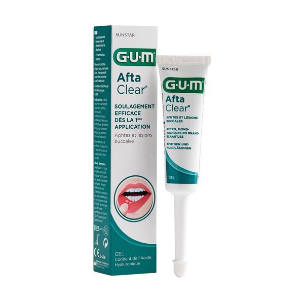 Gel GUM® AftaClear™ tube de 10ML