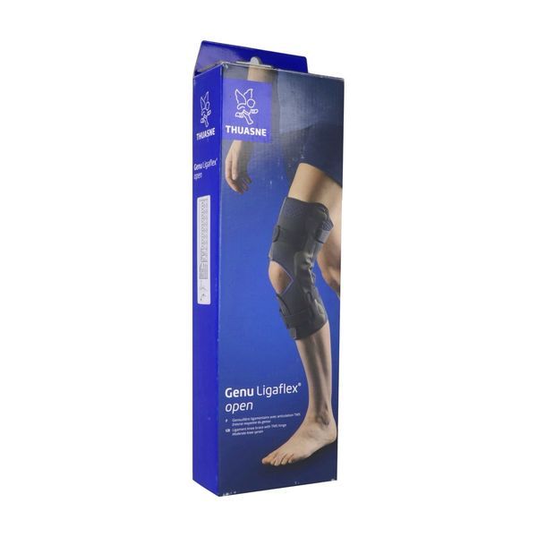 GENU LIGAFLEX OPEN Genouillère ligamentaire articulée, bilatérale, courte, taille 1, unité