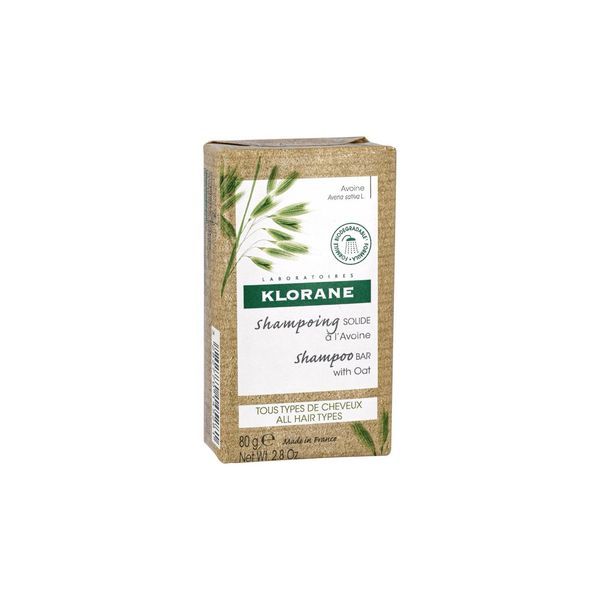Klorane Shampooing Solide Avoine Savon 80 G 1