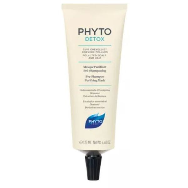 Phyto Phytodetox Masque Pre-Shampooing Creme Tube 125 Ml 1