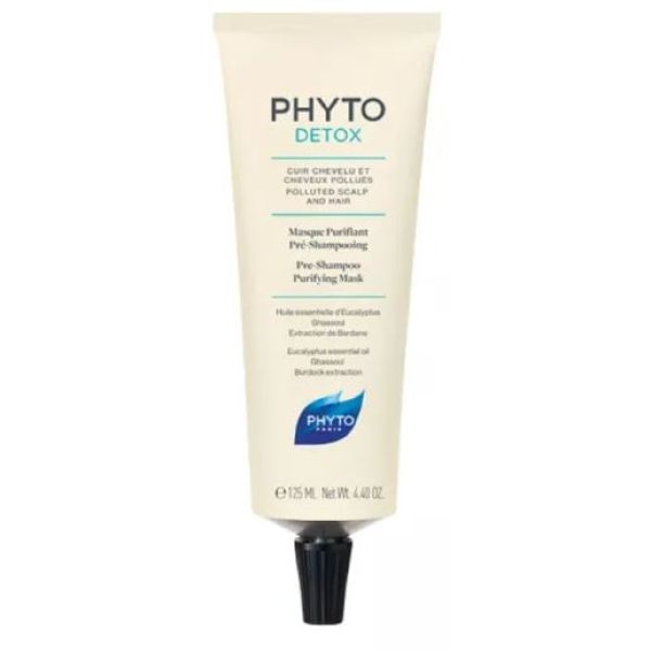 Phyto Phytodetox Masque Pre-Shampooing Creme Tube 125 Ml 1