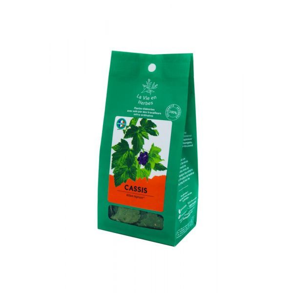 La vie en herbes Cassis feuilles BIO - pochette vrac 30 g
