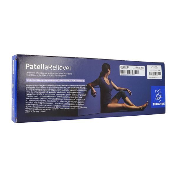 PATELLARELIEVER Genouillère rotulienne articulée pour réalignement de la rotule, gauche, taille 5, unité