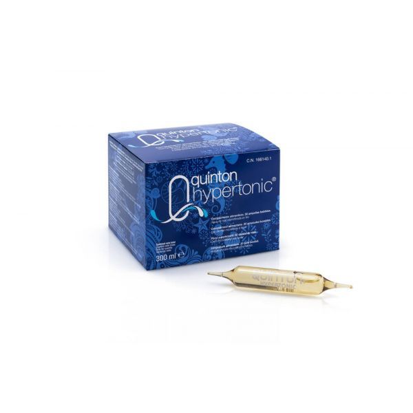 Quinton Hypertonic buvable - 30 ampoules de 10 ml