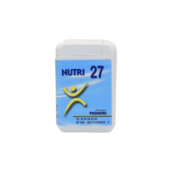 NUTRI 27 Comprimé à croquer, complément nutritionnel endocellulaire, bt 60