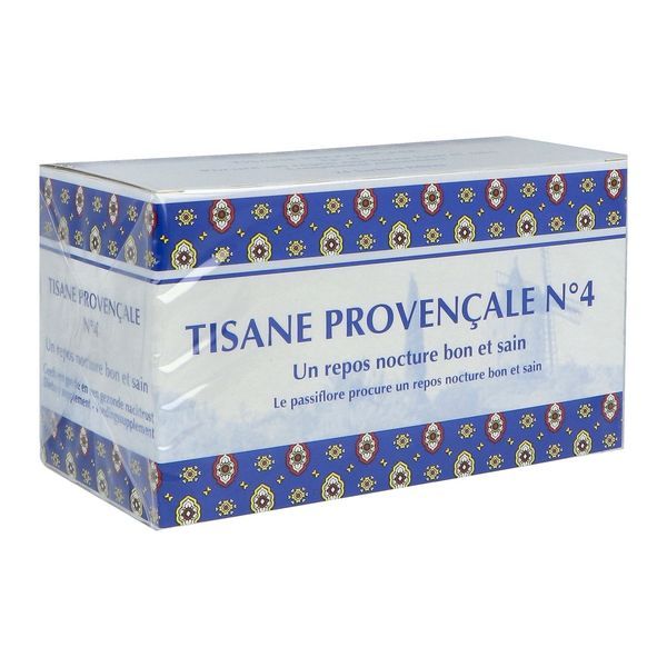 TISANE PROVENCALE N° 4 SOMMEIL Sachet, complément alimentaire à base de plantes, bt 24