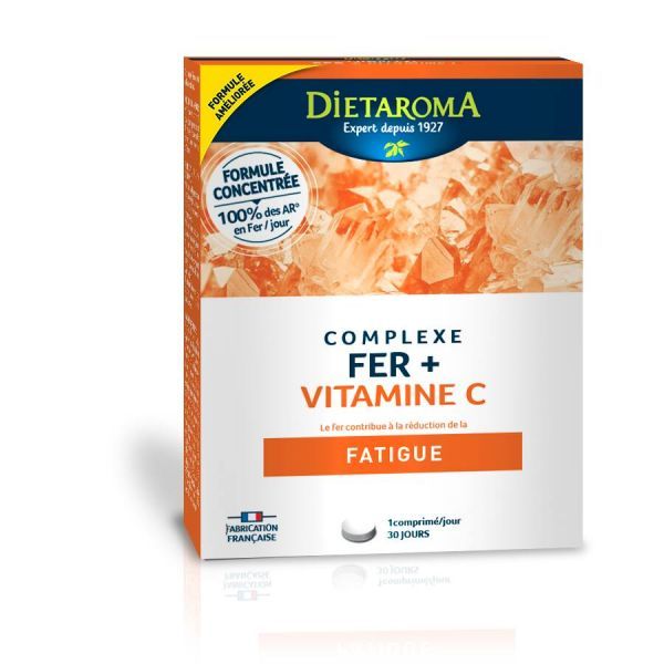 Dietaroma Complexe Fer cure 1 mois - 30 comprimés