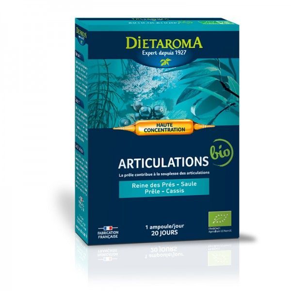 Dietaroma - C.I.P. Articulations BIO - 20 ampoules de 10 ml