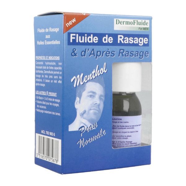 Dermofluide Normal Fluide De Rasage Et D'Apres-Rasage Fluid Fl V 30 Ml 1