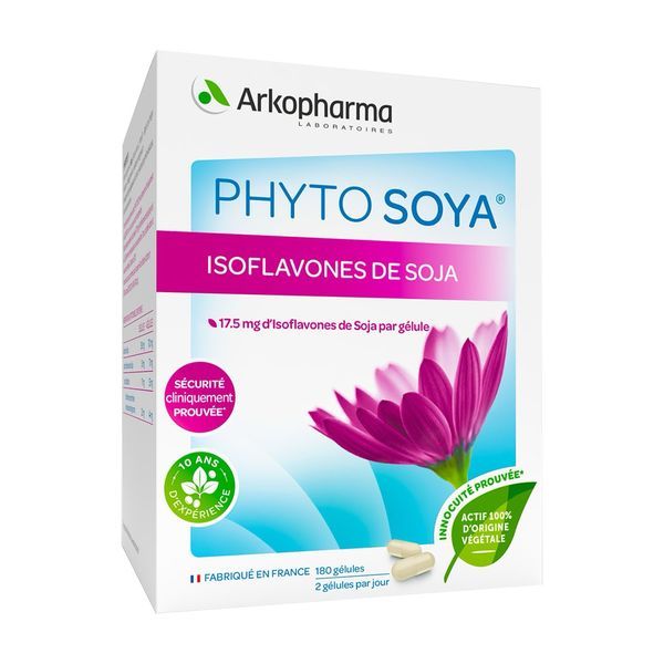 PHYTO SOYA 17,5 MG Gélule, complément alimentaire à base d'isoflavones, bt 180