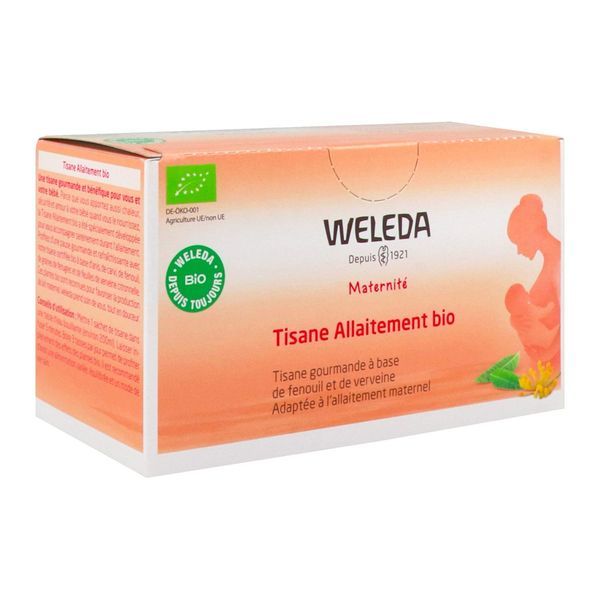 WELEDA MATERNITE TISANE ALLAITEMENT BIO Mélange de plantes pour tisane bio, infusette, bt 20