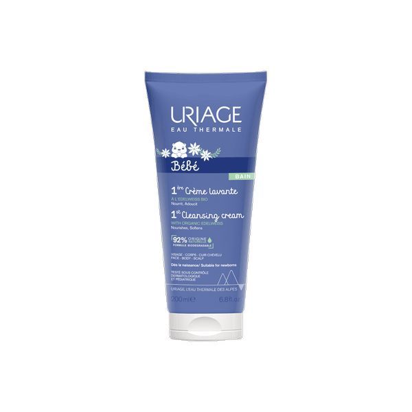 Uriage 1Er Creme Lavante - Nouvelle Formule Sans Silicone Nouveaux Ingredients Tube 200 Ml 1