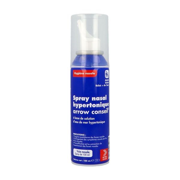 Arrow Spray Nasal Hypertonique Liquide Flacon 100 Ml 1
