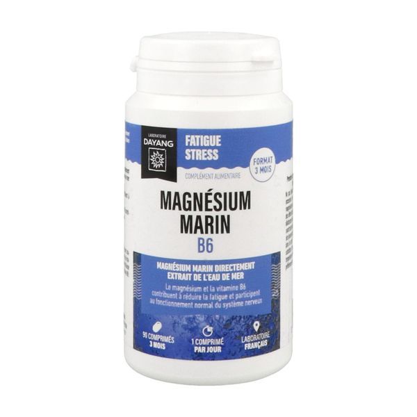 DAYANG MAGNESIUM MARIN VITAMINE B6 COMPRIME FLACON 90