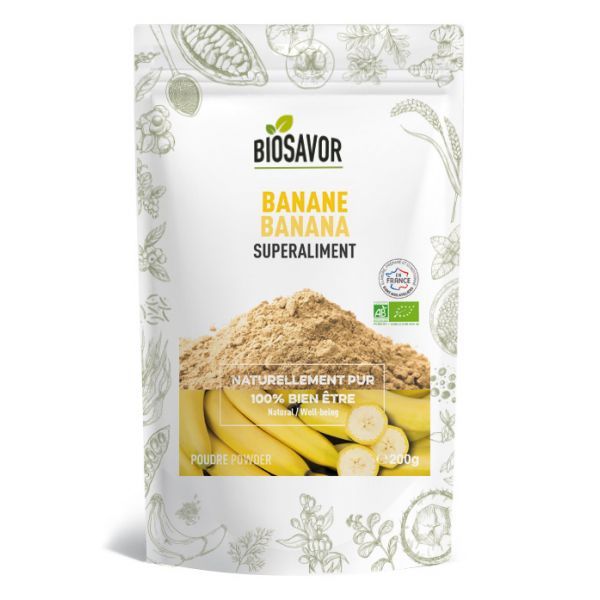 Biosavor Banane poudre BIO - 200 g